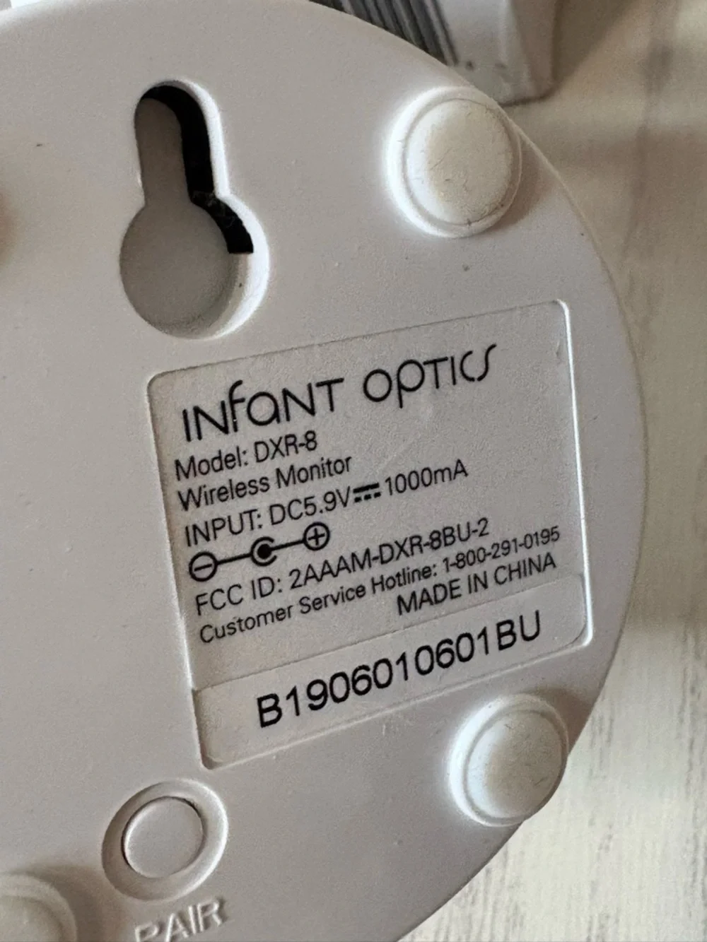 Infant Optics DXR8AC Add-On Camera - Picture 11 of 11